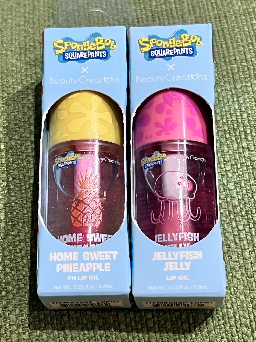 SPONGEBOB SQUAREPANTS X Beauty Creations (2) 6.5 mL Lip Oils